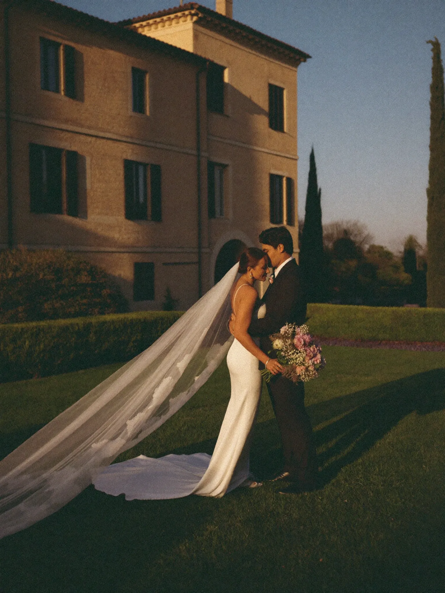 Golden hour — Villa Balbiano, Como